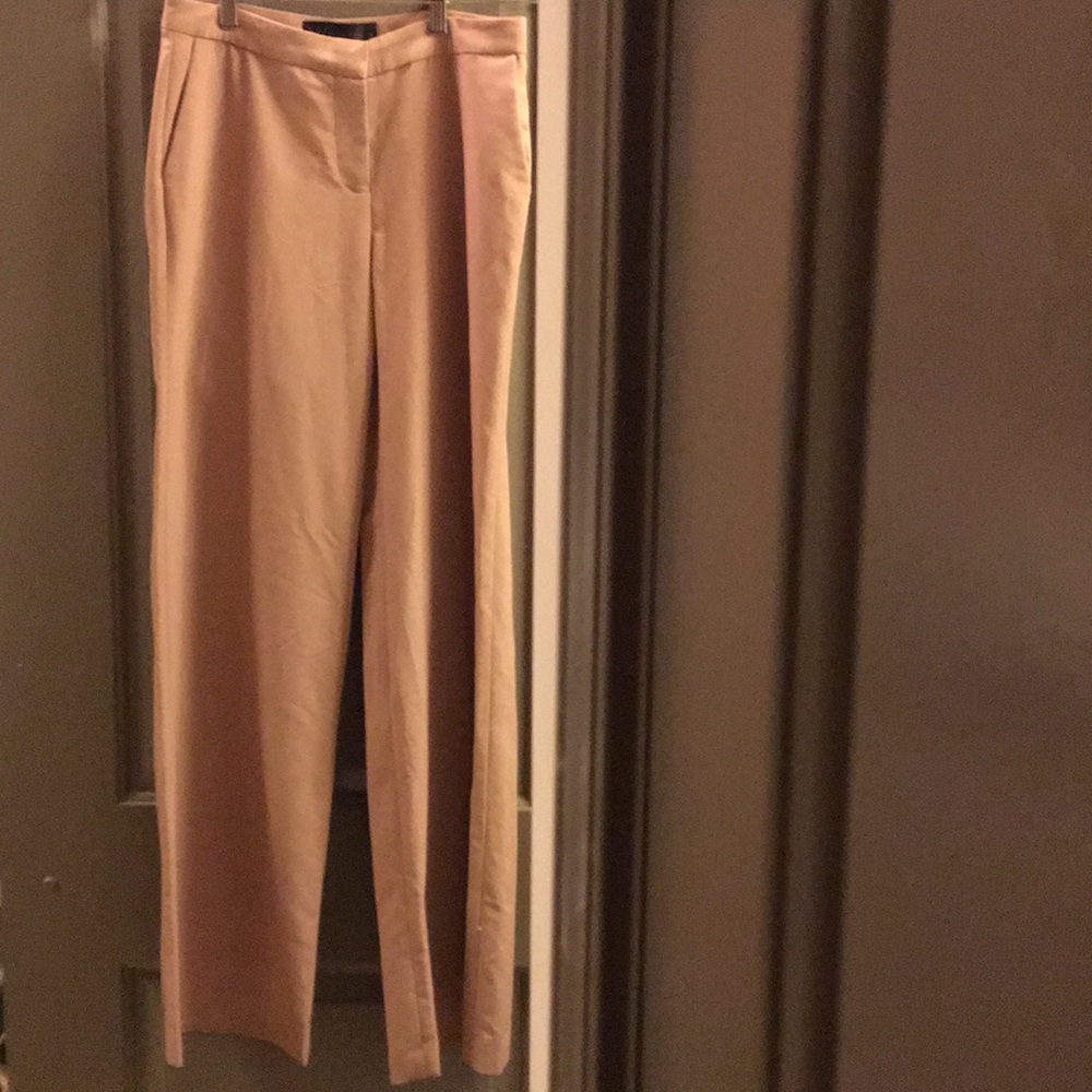 Wide Leg Pants|Kardashian Kollection|Tan|Size 8.